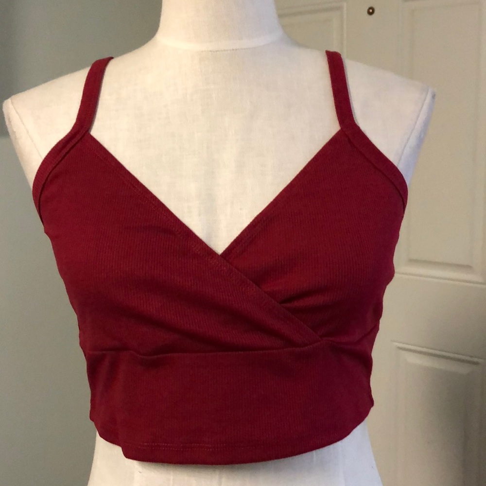 SHEIN ribbed camisole cami top/size large